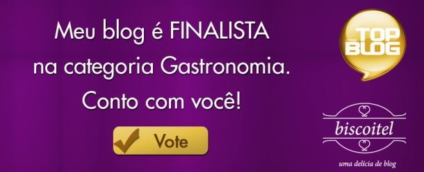 Vote no Biscoitel - Prêmio Top Blog 2012